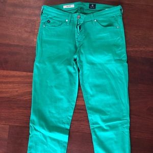 AG the stilt Green pant